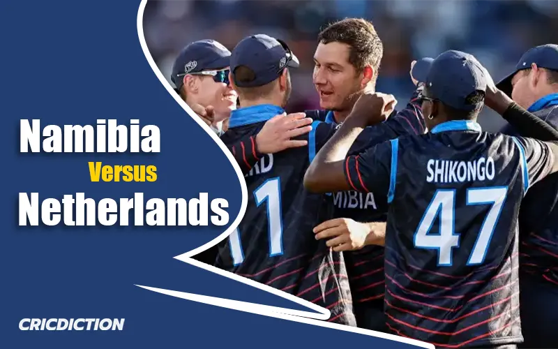 Namibia vs Netherlands Head-to-Head Records, NAM Head-to-Head Record Against NED– ICC Men’s T20 World Cup