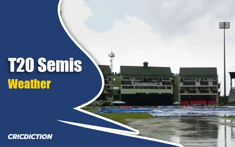 Providence Stadium Guyana Weather 27 June 2024, T20 Word Cup Semi-finals